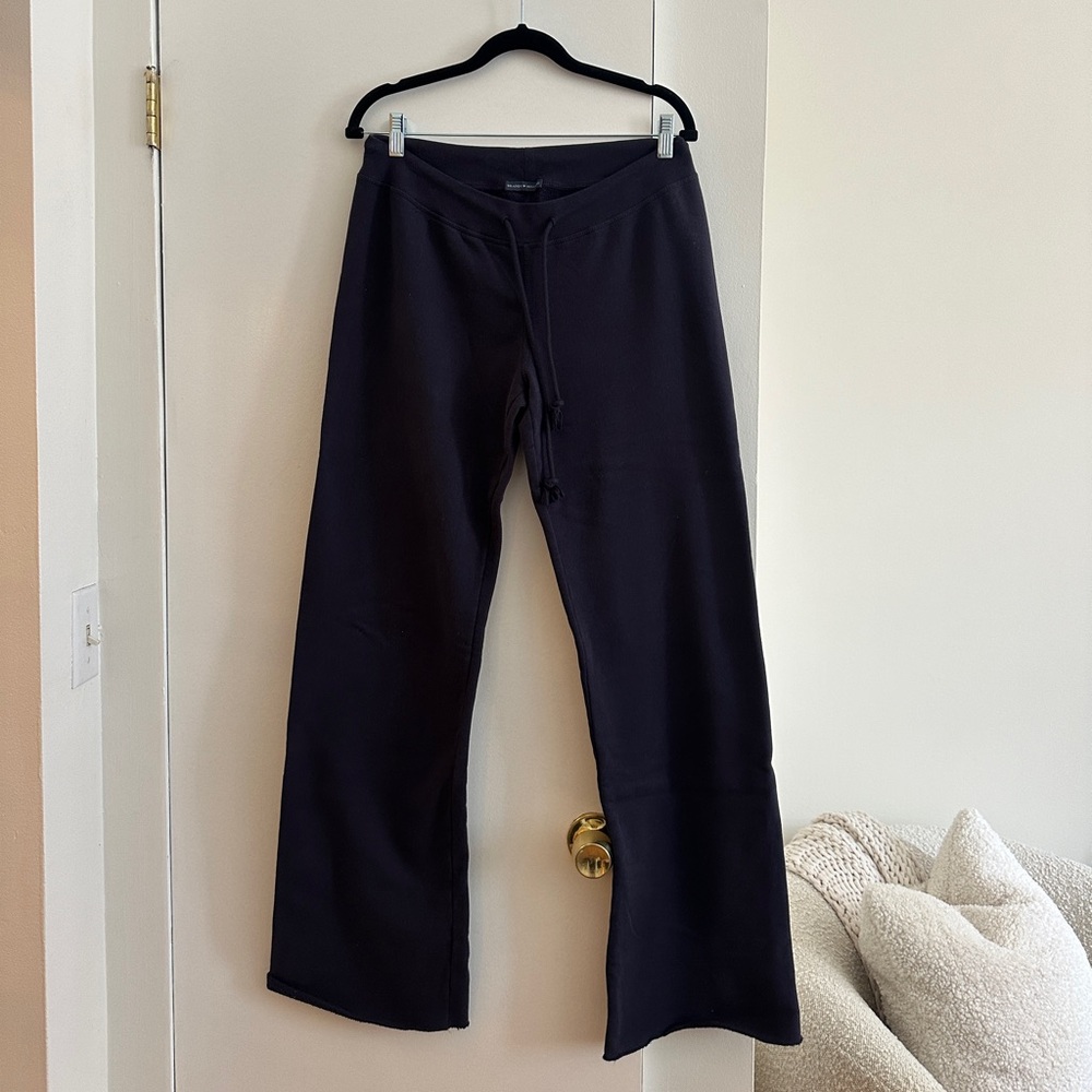 Brandy Melville Black Wide-Leg Pants